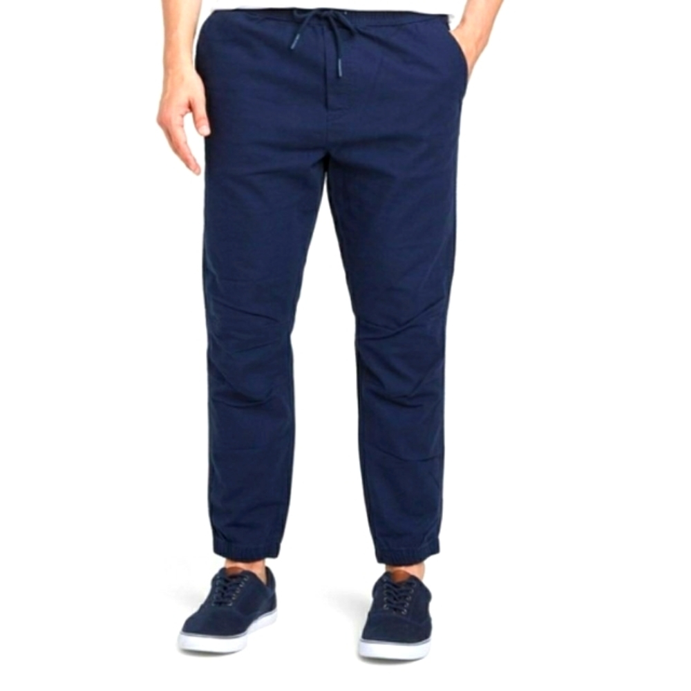 Goodfellow & Co Men's Canvas Jogger Pants Navy XS